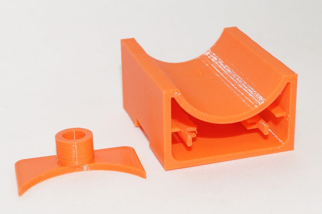 Корпус прибора напечатанный на 3D принтере