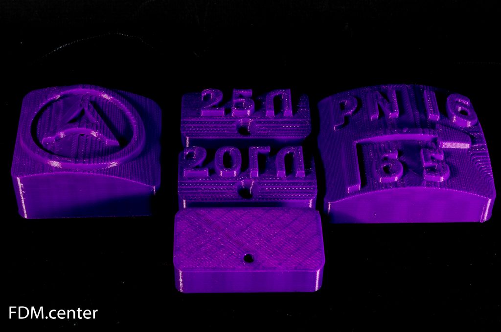 Модель пресс формы для маркировки чугунных изделий 3d печать
