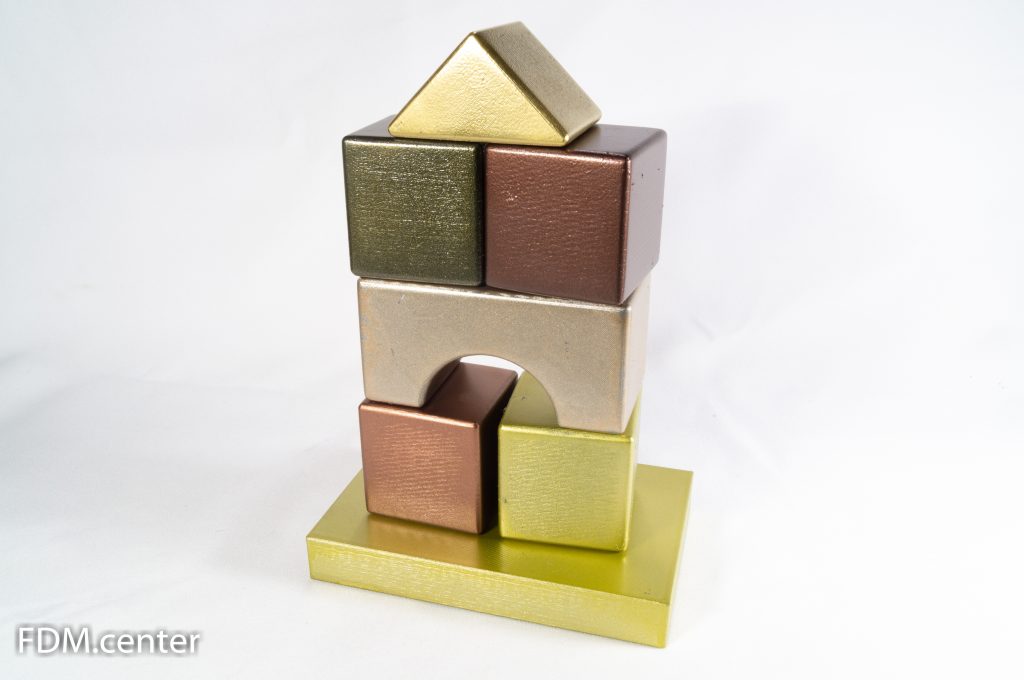 Корпоративный сувенир "Детские кубики" 3d печать