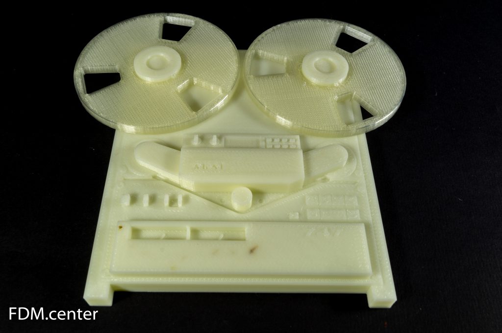 Сувенирная модель катушечного магнитовфона AKAI 747 3d печать