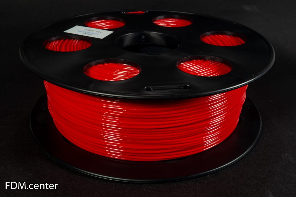 Пластик для 3d принтера PETG красный