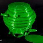 Зеленый улей 3d печать
